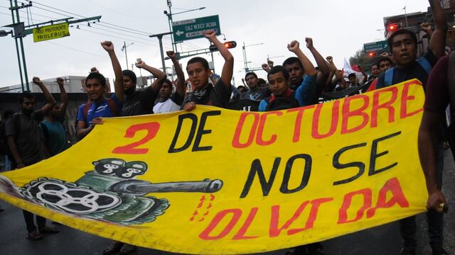 Marcha del 2 de octubre CDMX