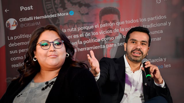 Polémica en redes: Citlalli Hernández manda mensaje a Máynez por Rocha y Samuel García