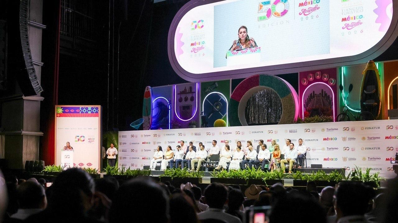 Evelyn Salgado inaugura Tianguis Turístico México 2026 en Acapulco