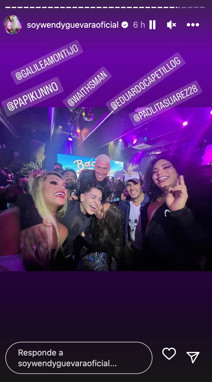 Las Perdidas y Galilea Montijo disfrutaron de la fiesta privada de Bad Bunny