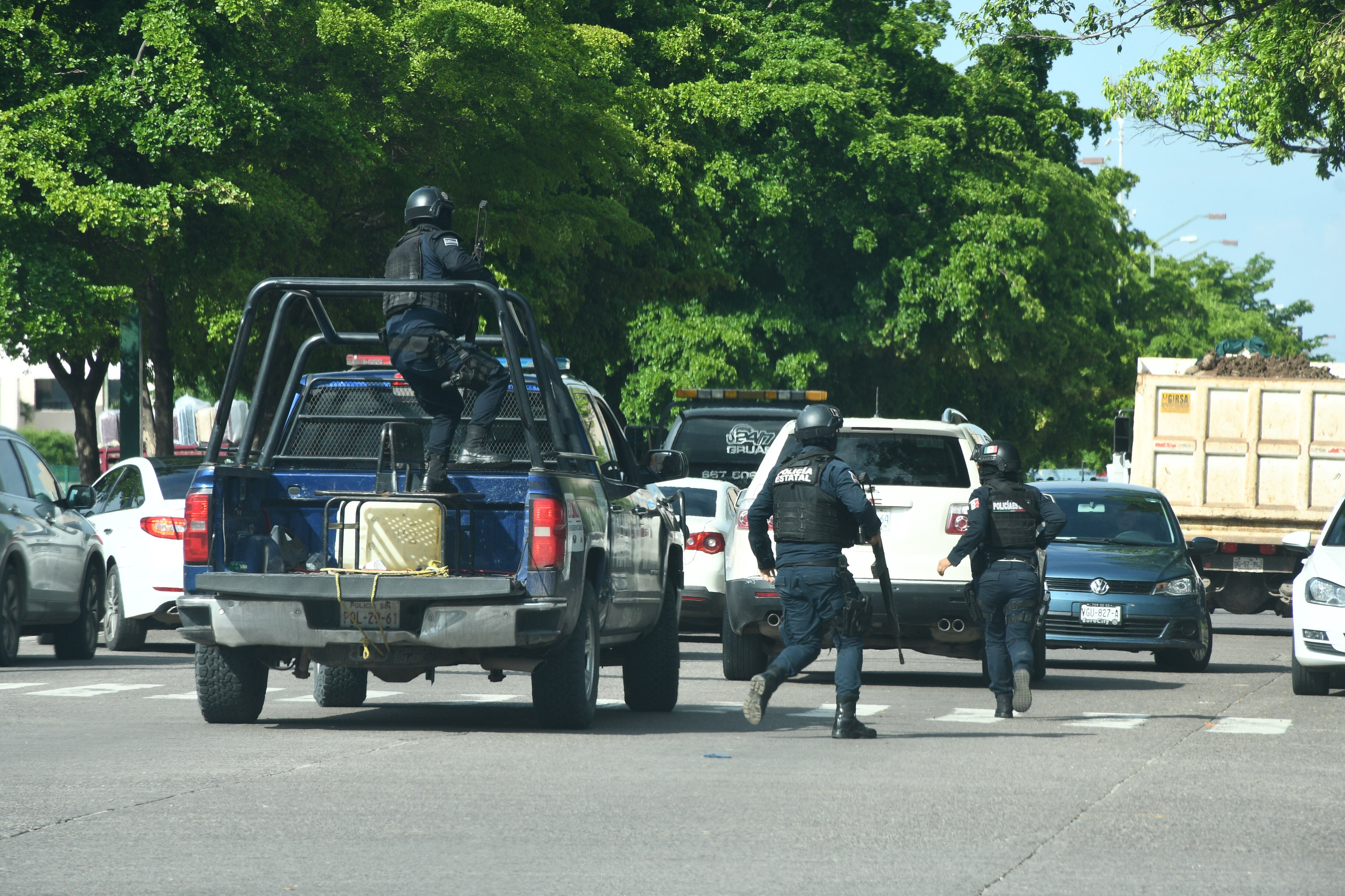 Operativo en Culiacán.