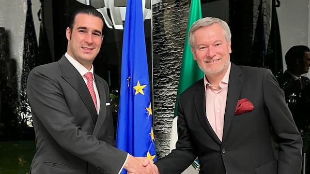 Miguel Torruco Garza y Gautier Mignot