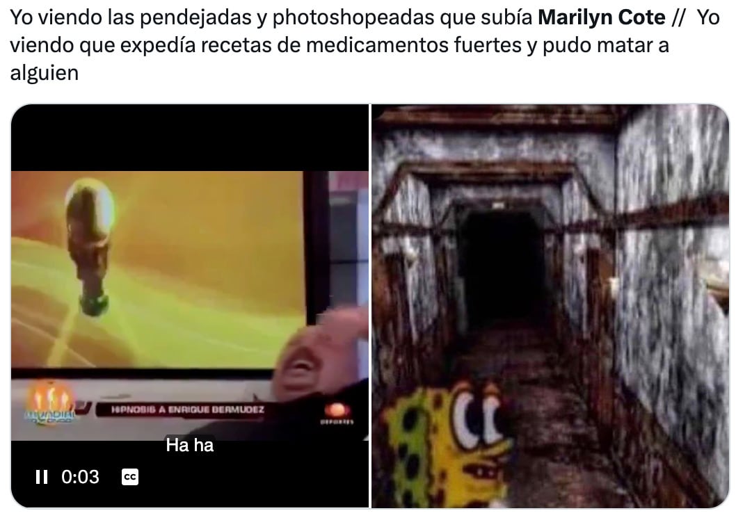 La falsa vida de Marylin Cote inspira memes