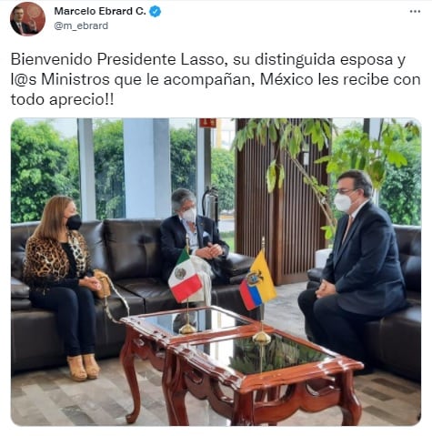 Visita de Guillermo Lasso
