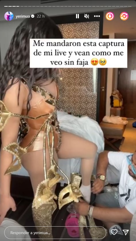 Yeri Mua preparándose para los Eliot Awards 2022