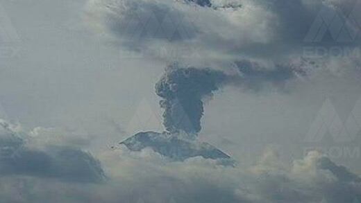 Explosiones del Popocatépetl no representan riesgo: UNAM