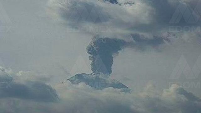 Volcán Popocatépetl.