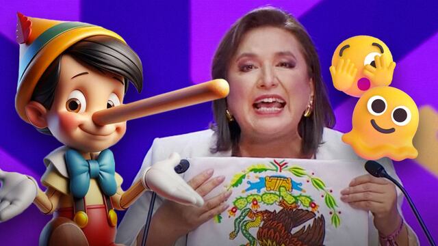 Xóchitl Gálvez recibe acusaciones de mentirosa tras el debate presidencial