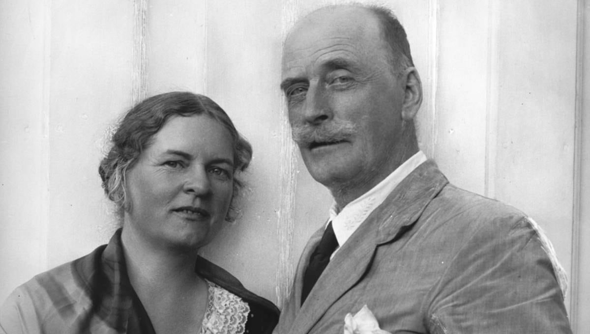 Knut Hemson y su esposa