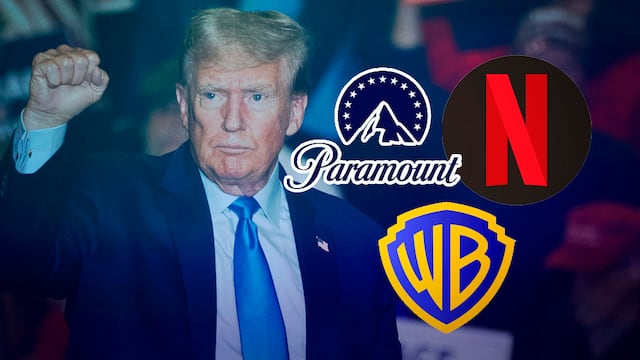 Donald Trump en la pelea de Paramount y Netflix por Warner Bros.