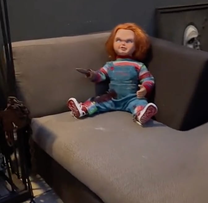 Muñeco Chucky que se mueve