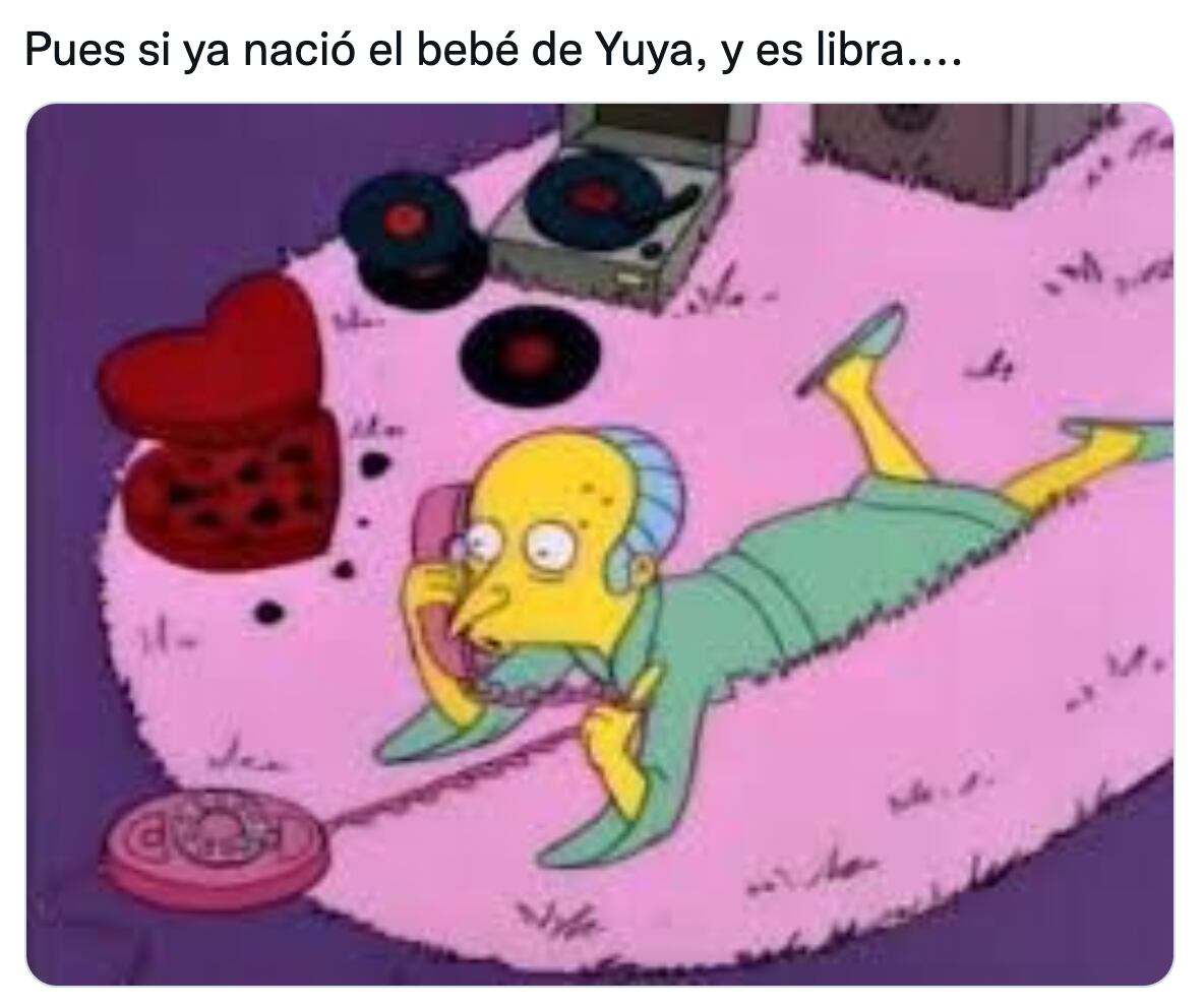 Meme sobre el bebé de Yuya