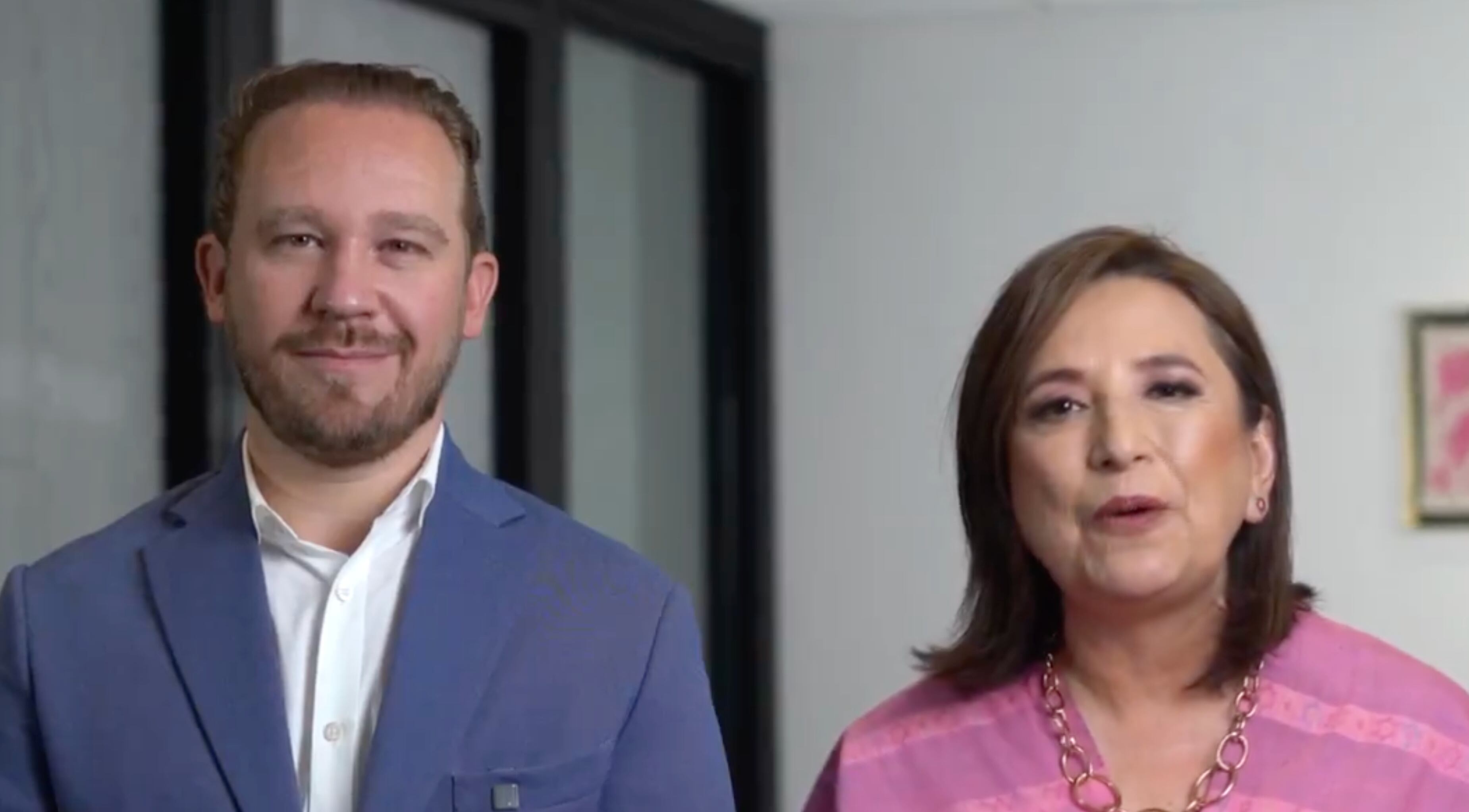 Xóchitl Gálvez y Santiago Taboada aseguran que los programas sociales se quedan y Morena miente
