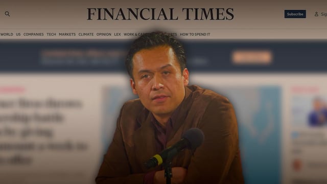 Protesta de Marx Arriaga en la SEP llega al Financial Times