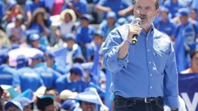 Gustavo Madero. Promesas en campaña. Foto/Notimex