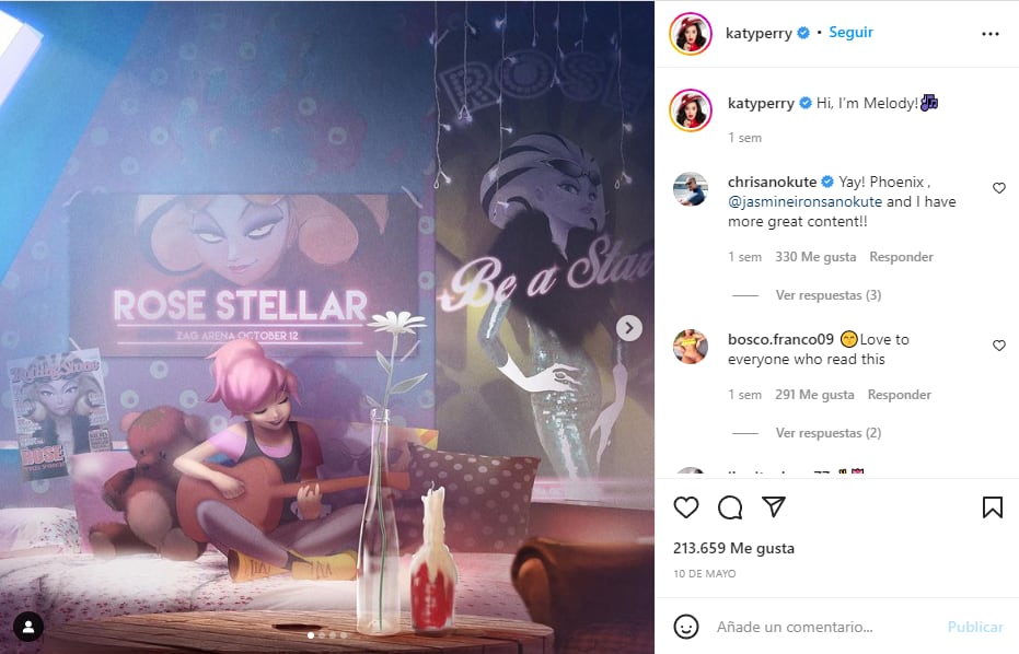 Imagen de la película de Katy Perry: 'Melody'