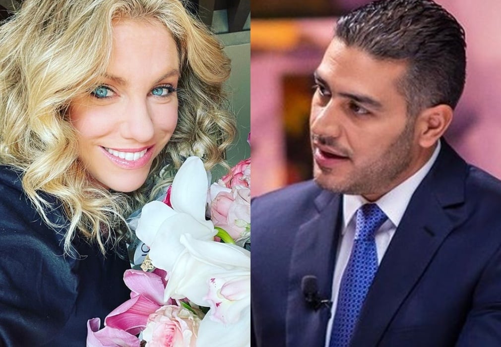 Ninfa Salinas y Omar García Harfuch