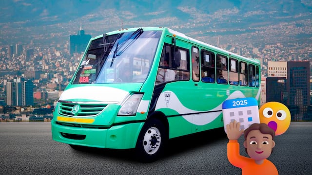 Transporte público en el Valle de México