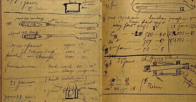 Diario de Marie Curie, intocable hasta los próximos mil 500 años