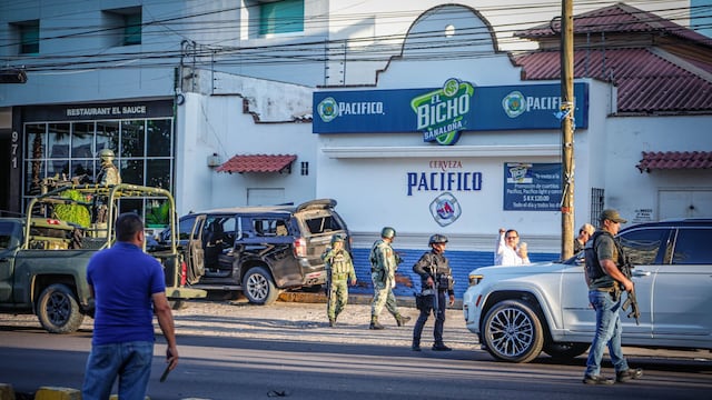 Enfrentamientos en Culiacán