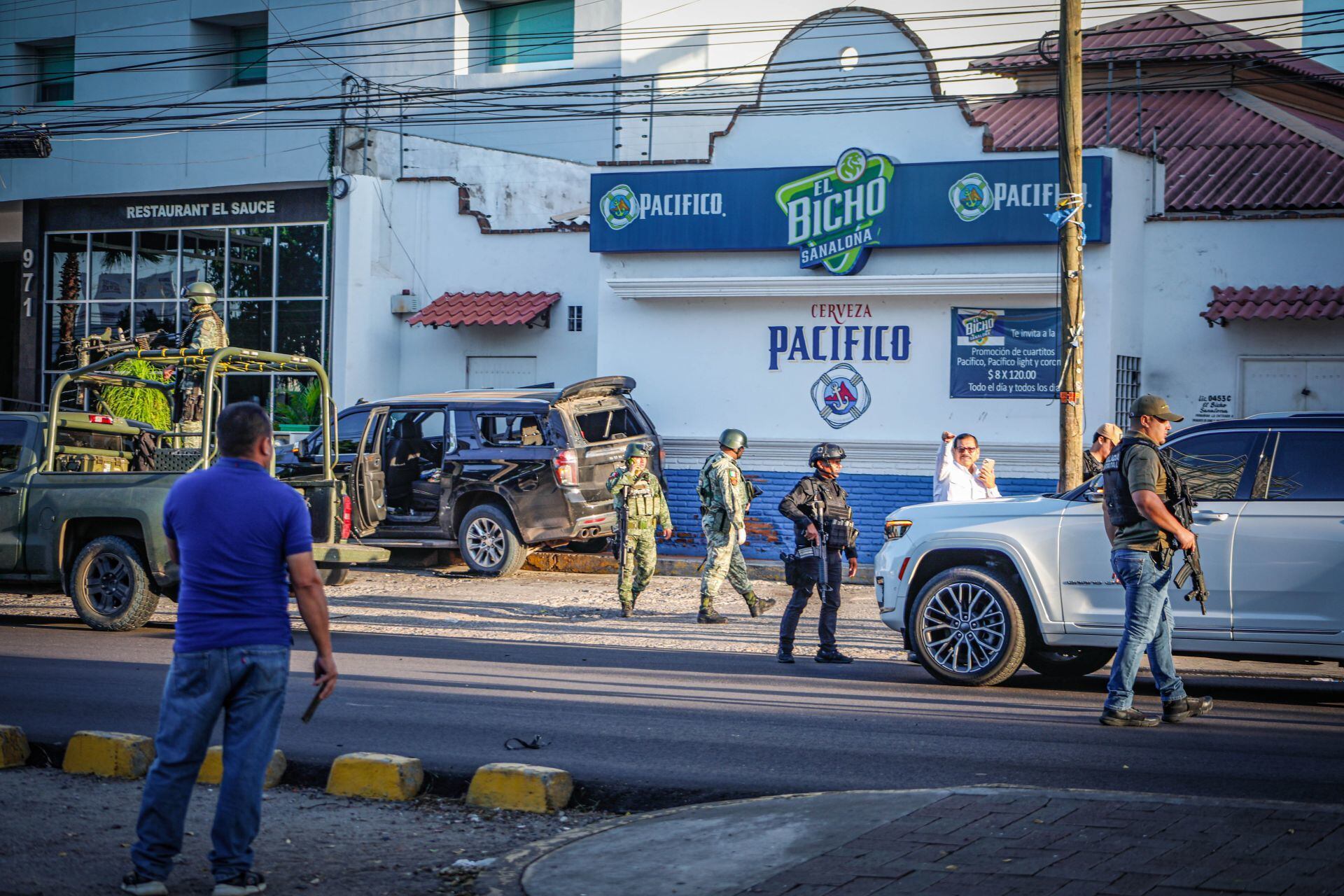 Enfrentamientos en Culiacán