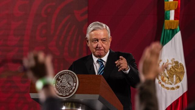 AMLO en Palacio Nacional