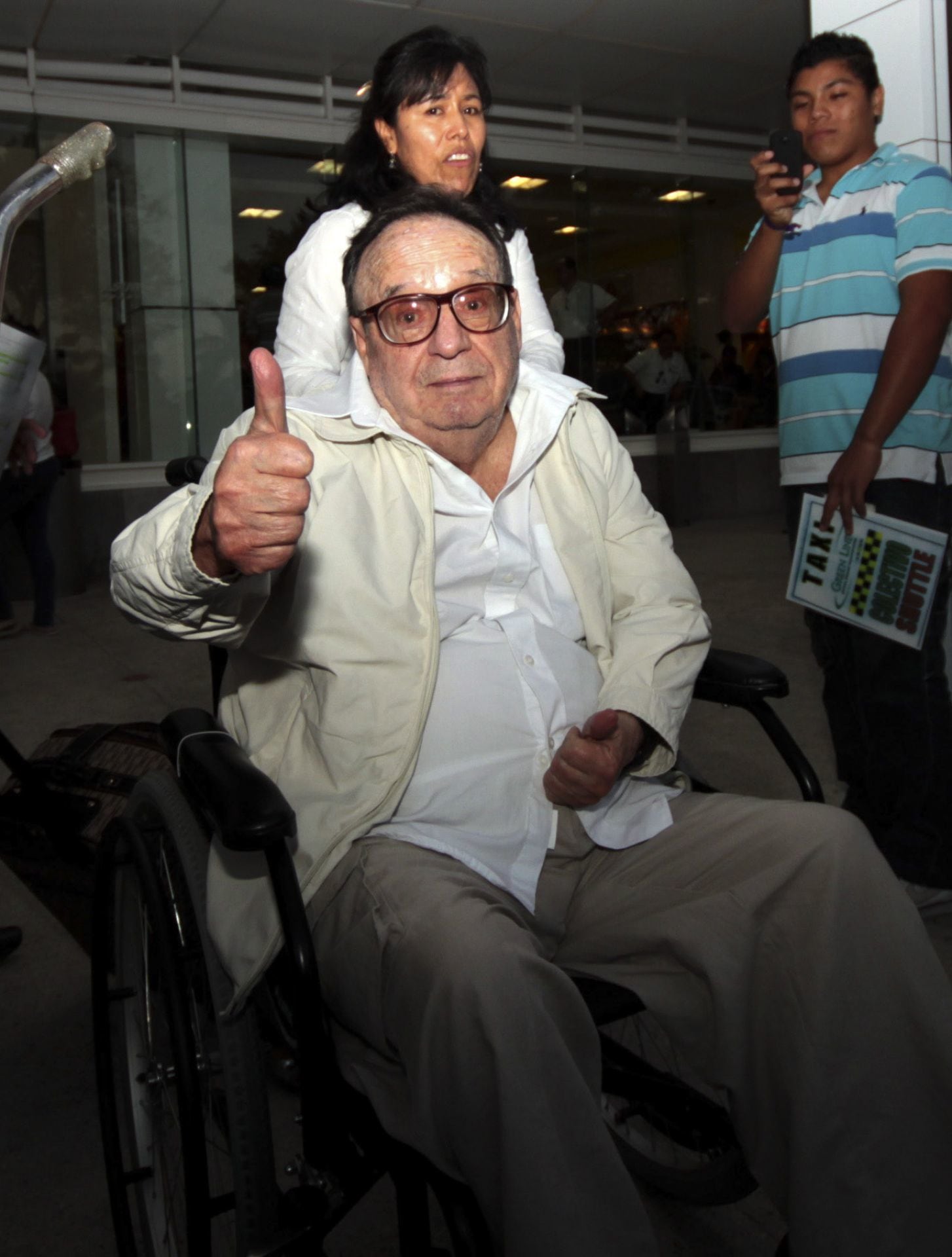 Roberto Gómez Bolaños 'Chespirito', actor.