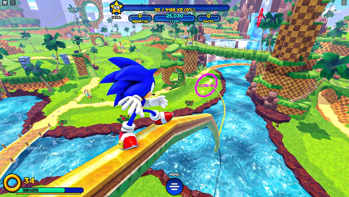 Sonic en Roblox
