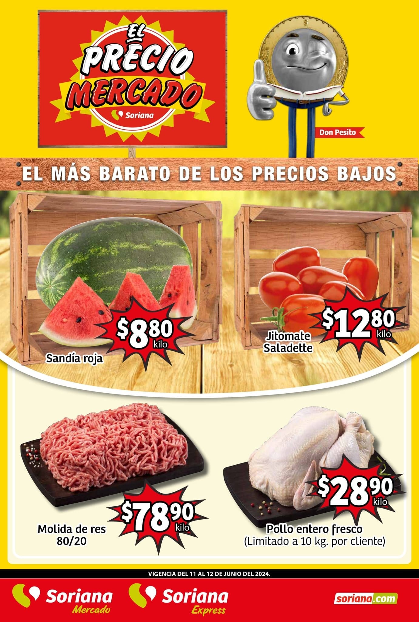 Ofertas Soriana media semana 12 de junio 2024