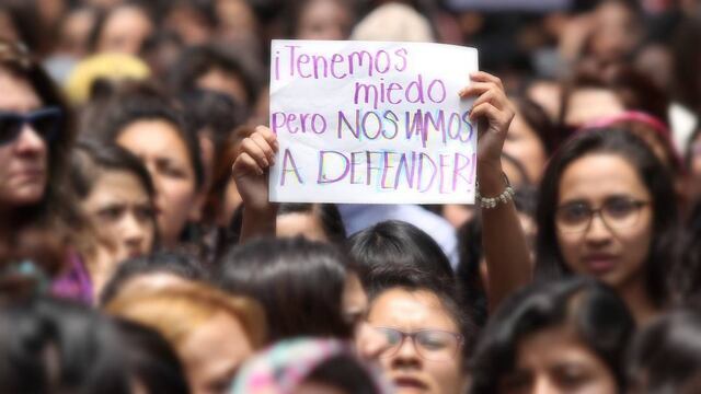 Marcha en Ciudad Universitaria.
