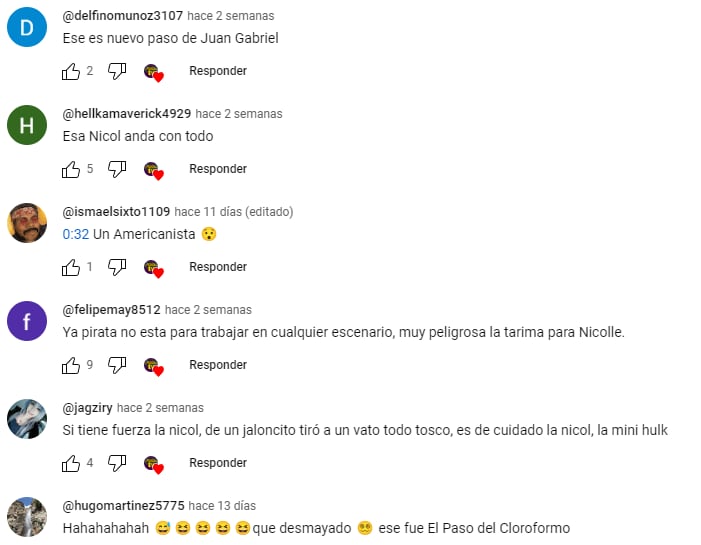 Reacciones al "paso del desmayado" que inventó Sonido Pirata sin Medio Metro