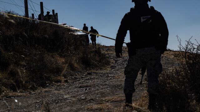 Elemento de Guardia Nacional en Zacatecas
