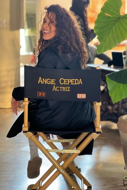 Actriz Angie Cepeda