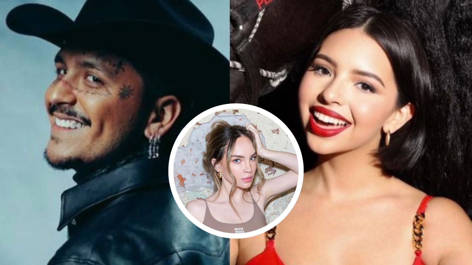Una presentadora asegura que fue Belinda quien “se metió” entre la chispa que tenían Christian Nodal y Ángela Aguilar