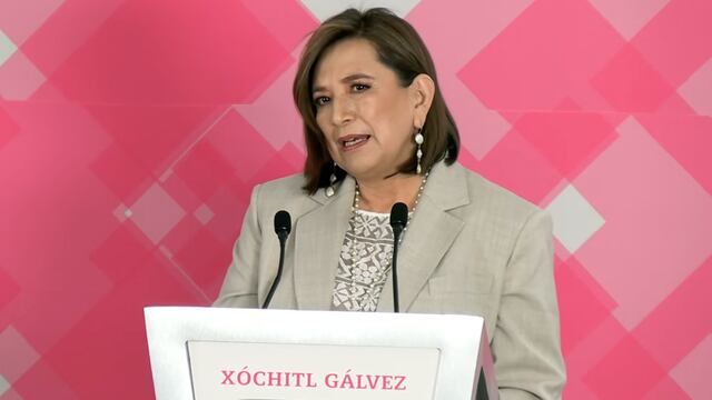 Xóchitl Gálvez en Mañanera de la Verdad