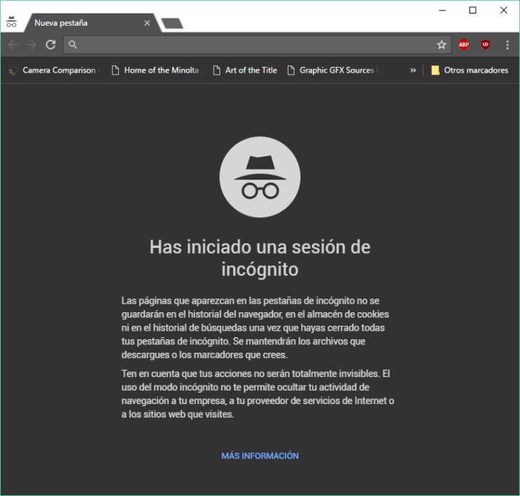 Modo Incógnito