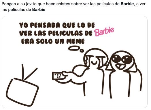 Memes de las películas de Barbie en Netflix