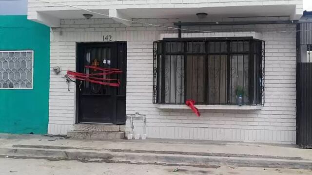 Domicilio donde ocurrió el crimen.