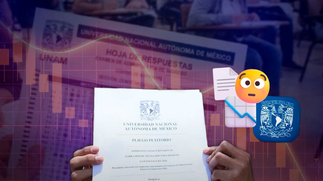 Examen de control de la UNAM desploma puntajes: caen hasta 45 aciertos