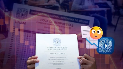 Examen de control de la UNAM desploma puntajes: caen hasta 45 aciertos