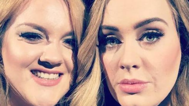 Adele y su doble