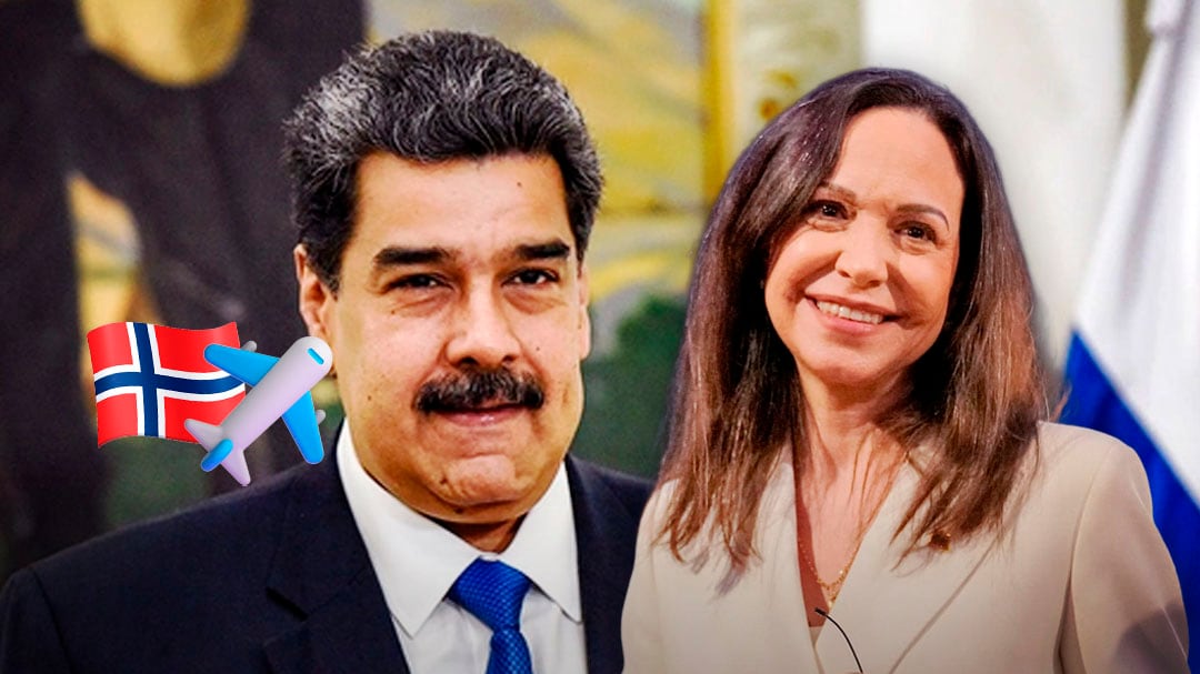 Nicolás Maduro se burla de la salida de María Corina Machado rumbo a Noruega