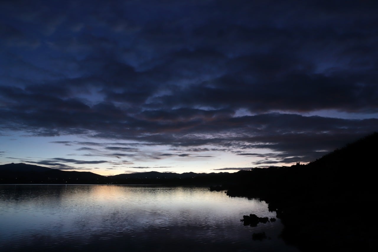 Laguna de Alchichica en Puebla