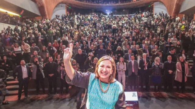 Xóchitl Gálvez en la Universidad Anáhuac