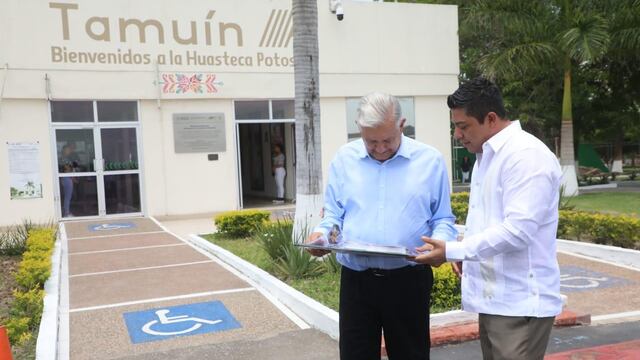 AMLO y Ricardo Gallardo