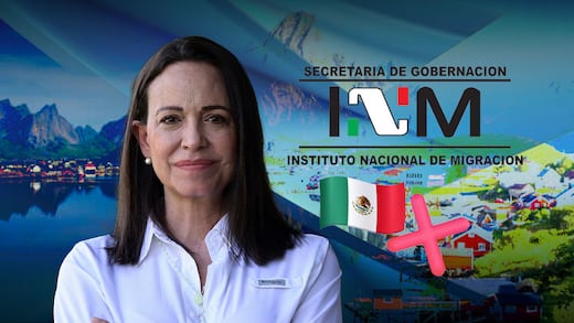 INM desmiente que María Corina Machado haya pasado por México rumbo a Noruega