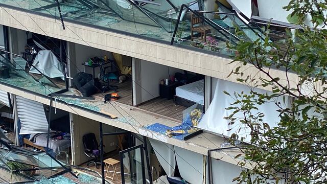 Explosión en edificio en avenida Coyoacán