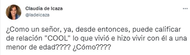 Claudia de Icaza tunde a Luis de Llano