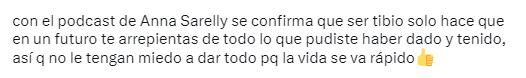 Llaman 'tibio' a Tor, el exnovio de Anna Sarelly.