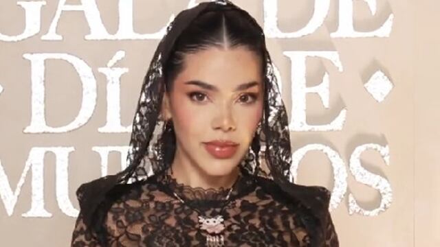 Kenia Os en la Gala de Día de Muertos Vogue 2024